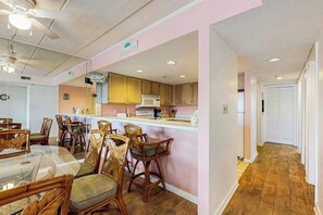 Dining - Cozy condo near beach with furnished balcony, shared pool, & hot tub (Ocean City)