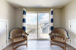 Interior - Sunset Island townhome with 3 balconies, AC, WiFi, & pools - walk to beach (Ocean City)