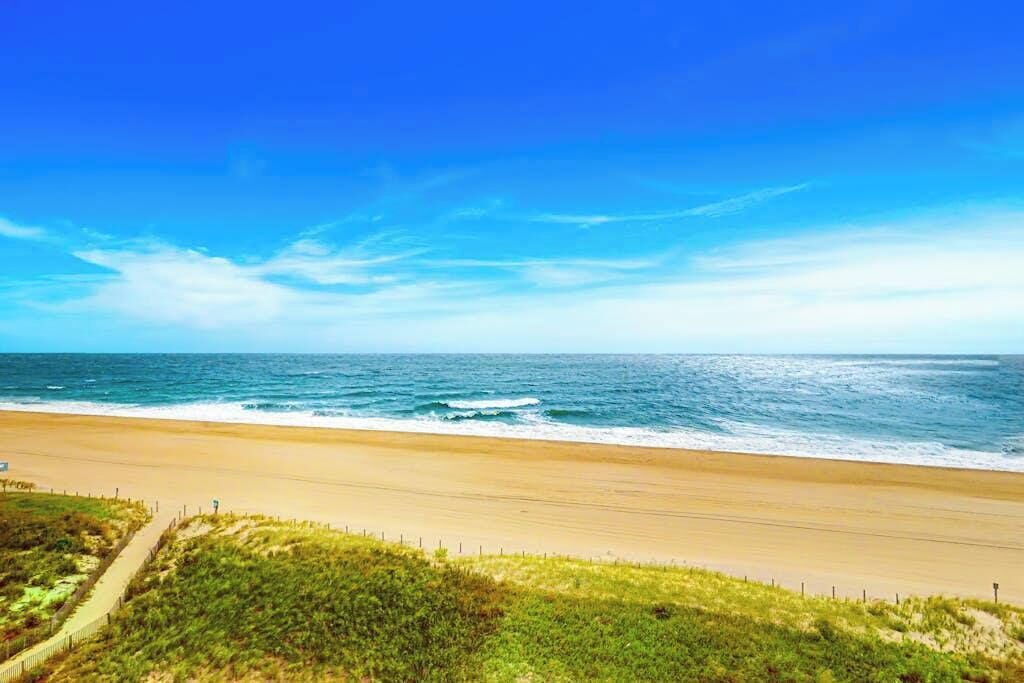 On the beach