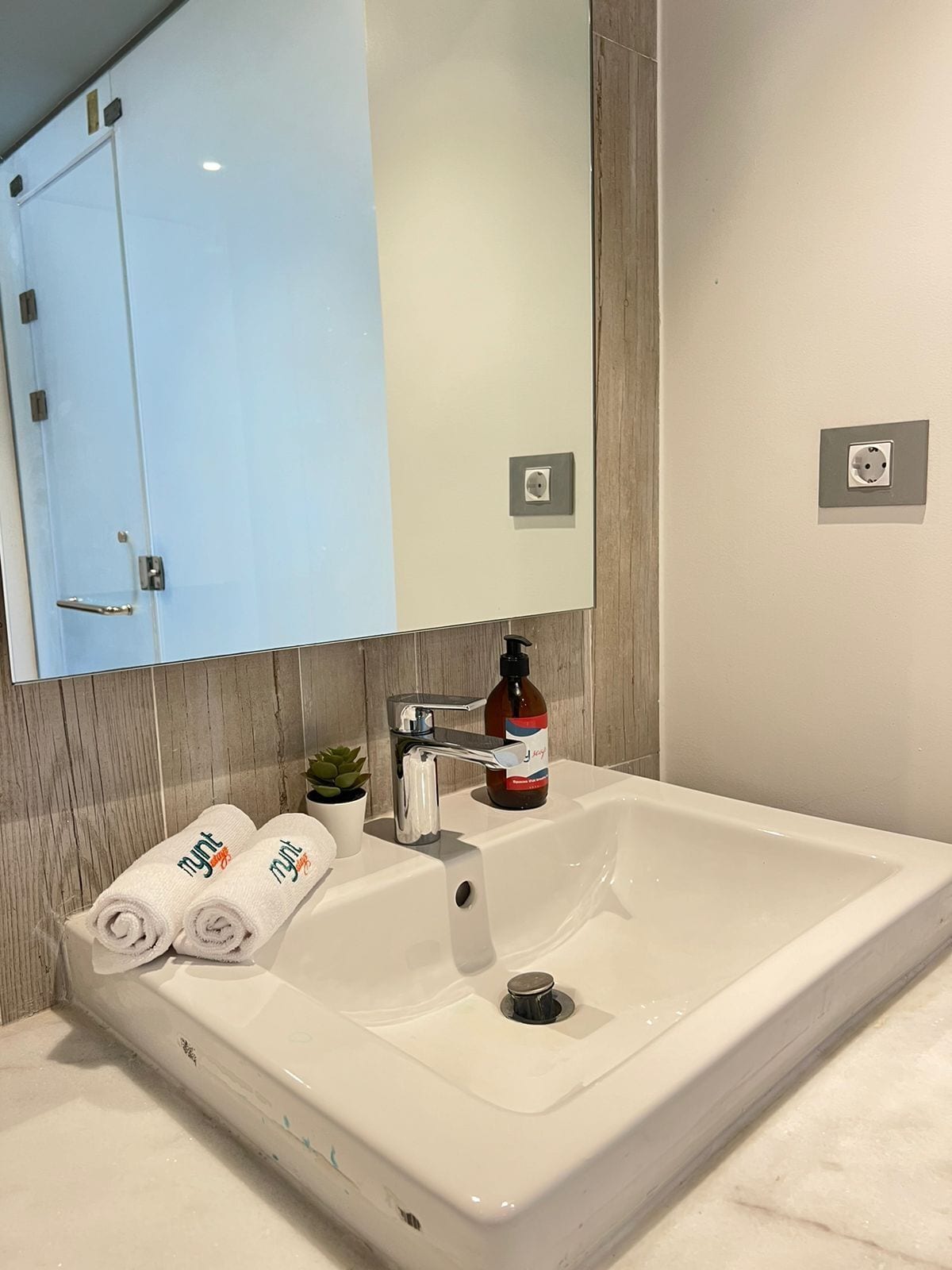 Chalet, 2 habitaciones, vista al mar | Baño