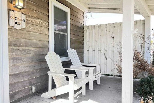 Terrace/patio - Cottages on St Louis #1 (Ocean City)