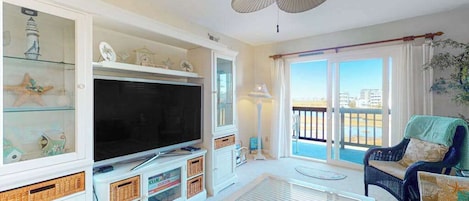 TV, DVD player, offices