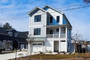 Exterior - Brand-new, dog-friendly home with chef's kitchen, EV charger, decks, & firepit (Ocean City)