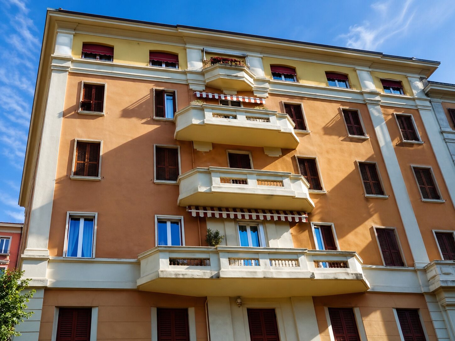Facciata della struttura