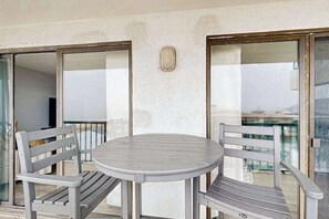 Outdoor dining - Beachy Getaway Steps From Water w/Shared Pool, WiFi, AC, & Private Washer/Dryer (Ocean City)