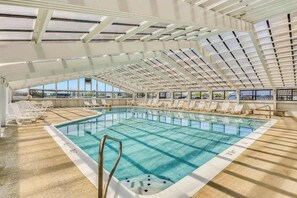 Pool - Oceanfront Century I Condo w/ Ocean & Bay Views, WiFi, AC, W/D, Shared Pool/Gym (Ocean City)