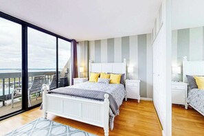 Iron/ironing board, WiFi, bed sheets - Oceanfront Century I Condo w/ Ocean & Bay Views, WiFi, AC, W/D, Shared Pool/Gym (Ocean City)