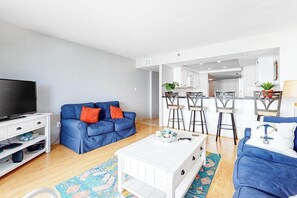 Televisie en een kantoor