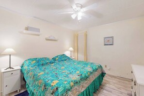 1 bedroom, iron/ironing board, WiFi, bed sheets - Oceanfront oasis w/ great views, central AC, shared pool, & beach access (Ocean City)