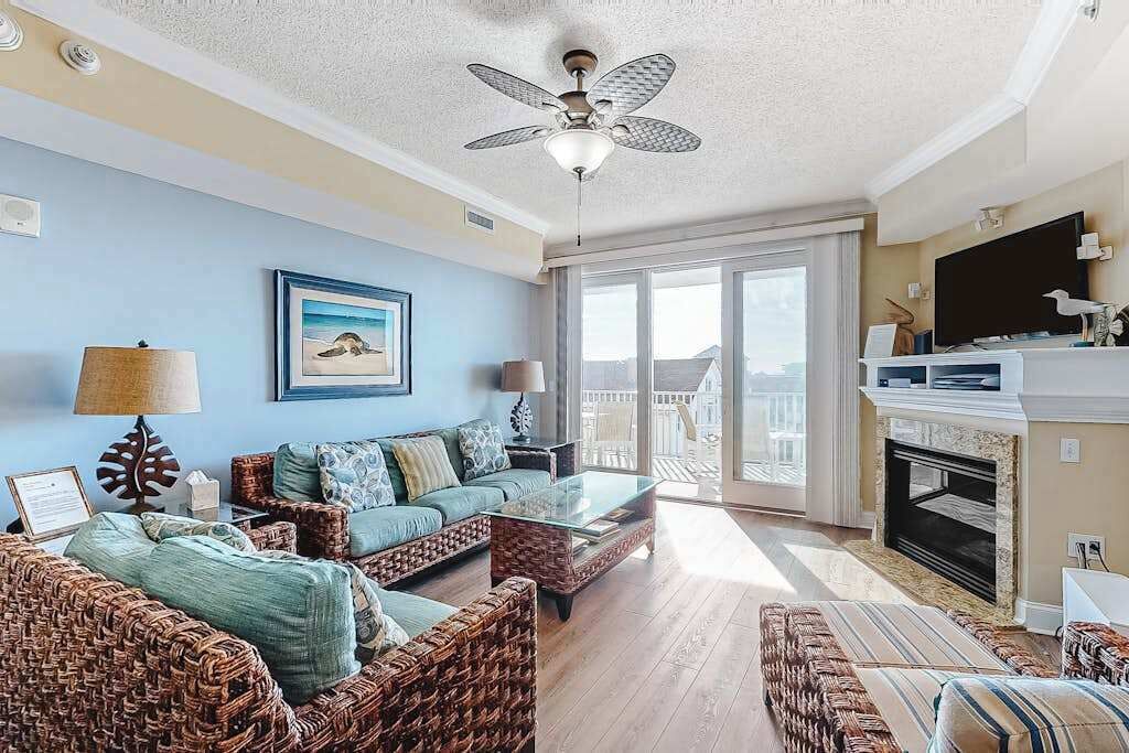 TV, fireplace, DVD player, offices