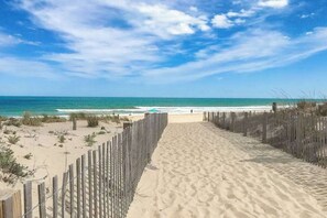 Aan het strand