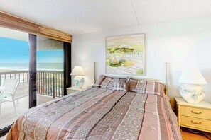 3 bedrooms, WiFi, bed sheets - Alluring inviting condo with beach & tennis views, balcony, pools & AC (Ocean City)