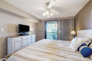 Iron/ironing board, WiFi, bed sheets - Convenient Beach Condo w/Private Balcony, Shared In/Outdoor Pools, Gym, Sauna (Ocean City)