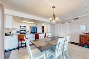 Dining - Waterfront Family-Friendly Condo w/Private Balcony, A/C, Shared Outdoor Pool (Ocean City)