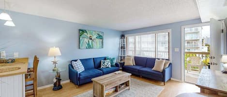 TV, DVD player, offices