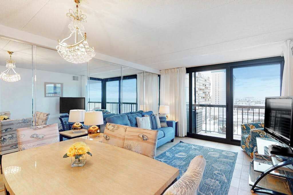 TV, DVD player, offices