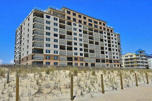 Exterior - Coastal-Themed Beach Condo w/Great Beach Views, Private Balcony, Shared Pool (Ocean City)