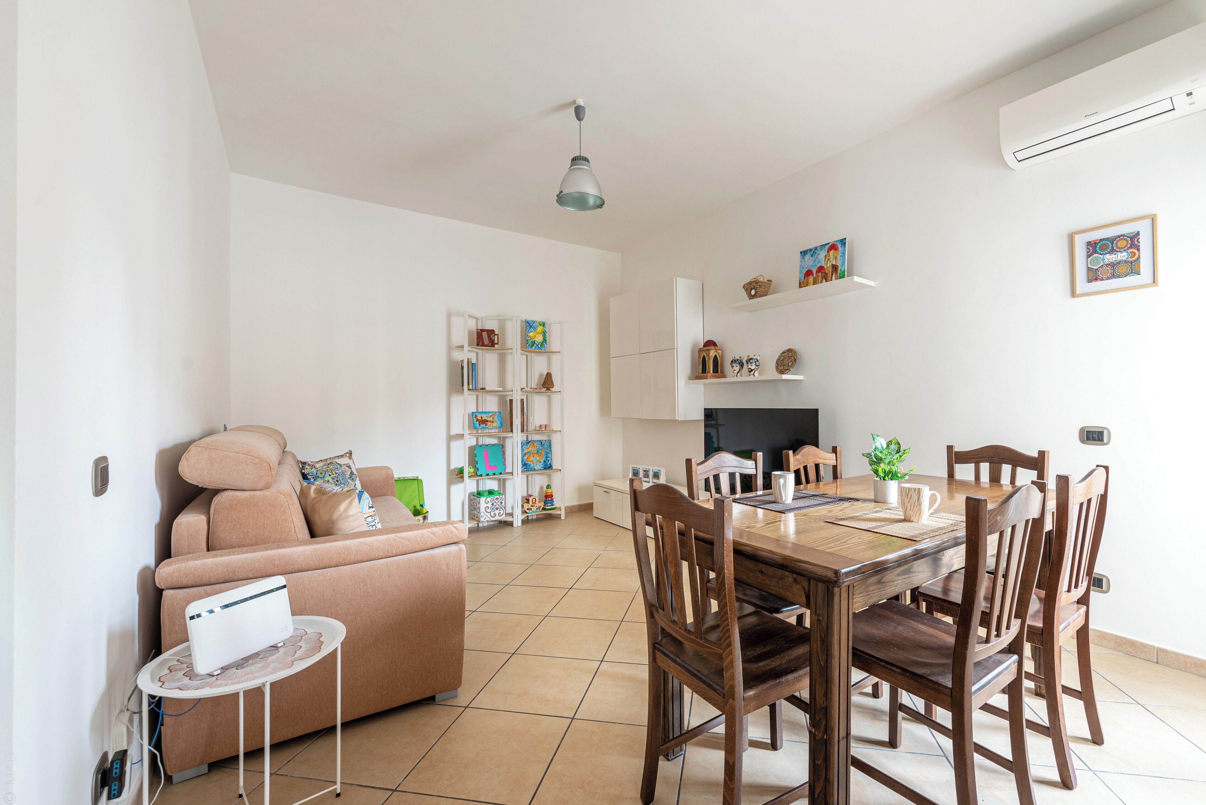 Apartment, 3 Bedrooms, Balcony | Living area | 30-inch TV with satellite channels