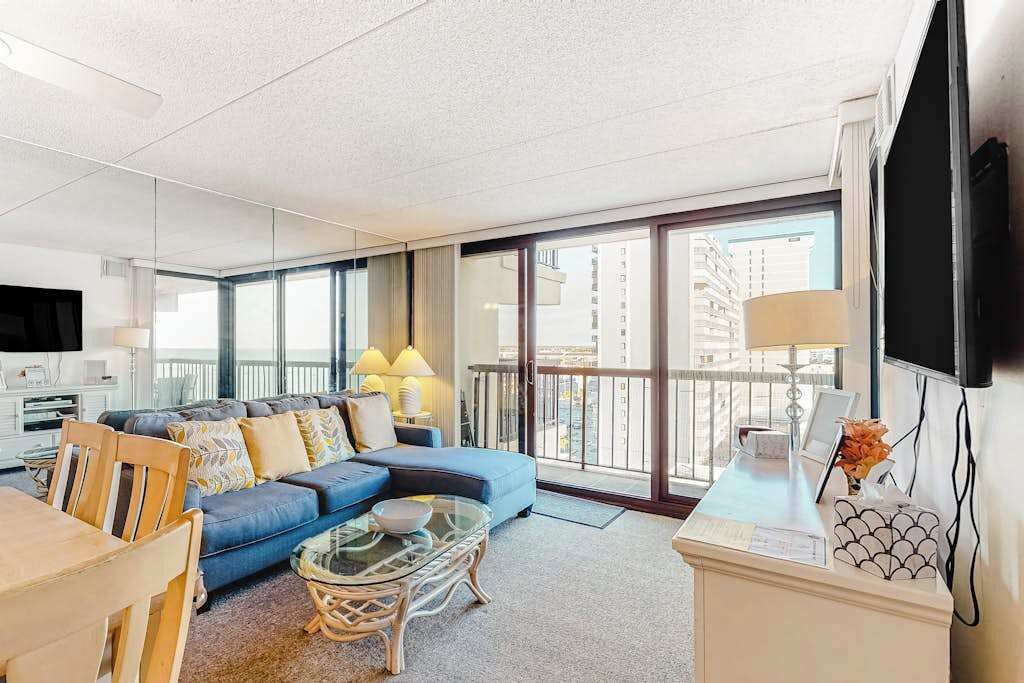 TV, DVD player, offices