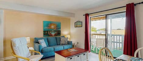 TV, DVD player, offices