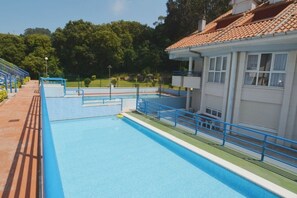 Pool - Front line apartment La Arena 4606 (Arnuero)
