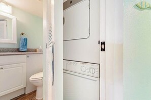 Shower, towels - Oceanfront Condo with 2 Balconies, Ocean/Bay Views, WiFi & Shared Pool (Ocean City)