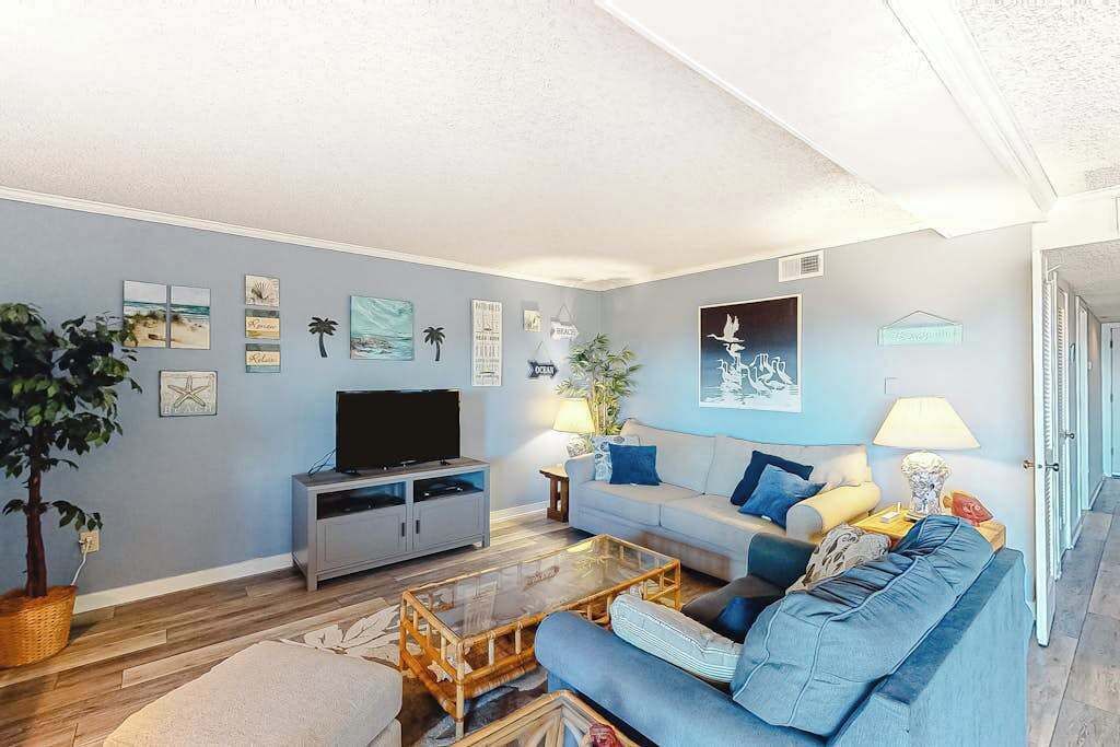TV, DVD player, offices