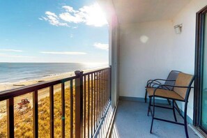 Property grounds - Inviting beachfront condo with beach views, balcony, AC & washer/dryer (Ocean City)