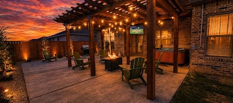 Backyard Escape | Hot Tub + Fire Pit
