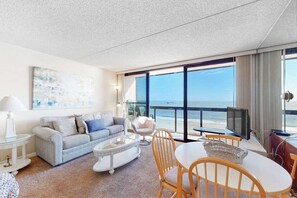 TV, DVD player - Unbelievable beachfront condo with pools, game room, fitness center & tennis (Ocean City)