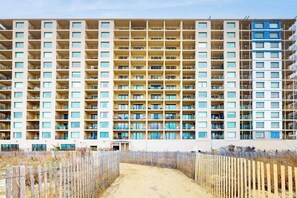 Exterior - Breezy Beachfront Condo w/Balcony, A/C and Fast WiFi (Ocean City)