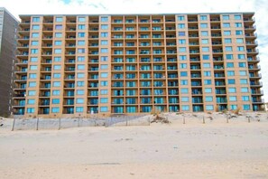 Exterior - Updated Beachfront Condo w/Water View, Balcony, AC & Hot Tub (Ocean City)