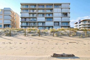 Exterior - Well-Equipped Family Beachfront Condo w/Balcony, Views, Washer/Dryer, A/C, WiFi (Ocean City)