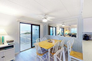 Dining - Family-Friendly Condo w/Private Balcony, Washer/Dryer, Cable, and Central A/C (Ocean City)