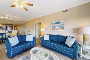 TV, fireplace, DVD player, offices - Avalon 406 (Ocean City)