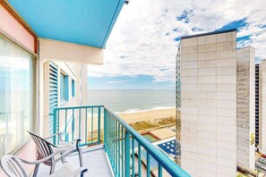 Property grounds - Bright coastal condo with pool access, side views of the ocean, balcony & W/D (Ocean City)