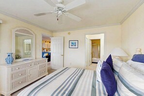WiFi, bed sheets - Family-friendly condo with beach access, pools, covered deck, W/D & AC (Ocean City)