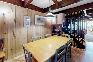 Dining - Oceanfront Townhome w/ Multi-Level Decks, Great View, W/D & Beach Access (Ocean City)