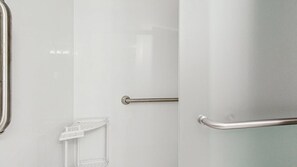 Shower, hair dryer, towels - West Winds 404 | Condo in Ocean City (Ocean City)