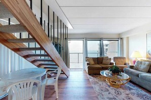 Interior - Two-story penthouse condo with spacious balcony, pool, & incredible views (Ocean City)
