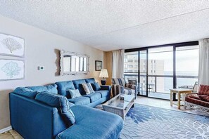 TV, DVD player - Convenient & affordable condo with balcony, ocean views, pools & gym (Ocean City)