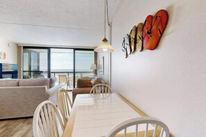 Interior - Desirable beach condo with great location, views, balcony, pools & game room (Ocean City)