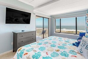 WiFi, bed sheets - Comfy Condo in Beachfront Building Overlooking the Water w/Free WiFi, W/D (Ocean City)