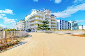 Exterior - Open & Well-Appointed Condo in Oceanfront Building w/Shared Pool, Hot Tub + WiFi (Ocean City)