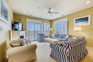 TV, DVD player, offices - Wonderfully Located Bayside Home w/Shared Pool, Private W/D, Free WiFi (Ocean City)