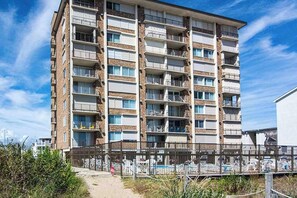 Exterior - Oceanfront Condo with Balcony, Ocean Views, Central AC, WiFi & Shared Pool (Ocean City)