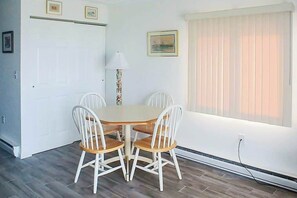 Dining - Conveniently Located Home in Bayfront Building w/Free WiFi, Shared Pool, Balcony (Ocean City)