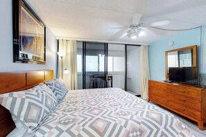 Iron/ironing board, travel cot, WiFi, bed sheets - Well-Appointed Vacation Getaway in Oceanfront Complex w/Shared Pool, Free WiFi (Ocean City)