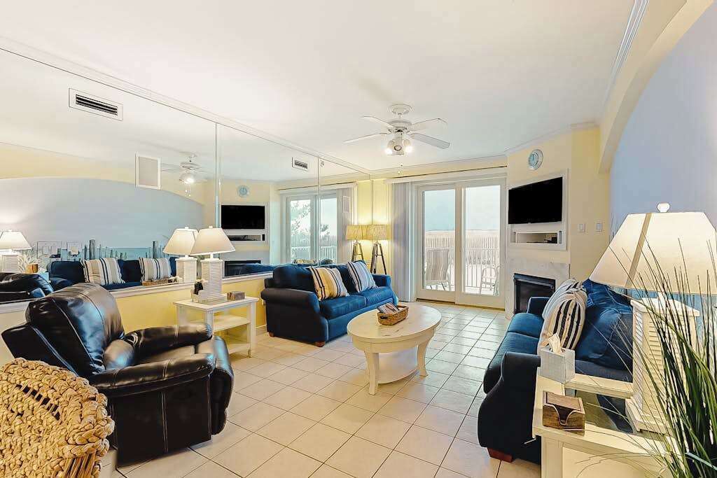 TV, DVD player, offices