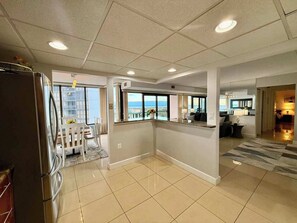 Interior - Upscale ocean view condo with pool access & balcony - walk to beach, restaurants (Ocean City)